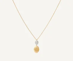 Pendant Chain Necklace With Diamonds|Marco Bicego Online