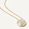 Pendant Necklace With Diamond Disk|Marco Bicego Online
