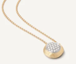 Pendant Necklace With Diamond Disk|Marco Bicego Online