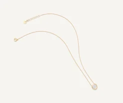 Pendant Necklace With Diamond Disk|Marco Bicego Online