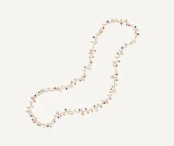 Sautoir With Pearls And Multicolored Gems|Marco Bicego Fashion