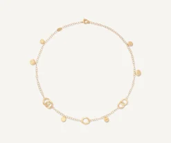 Short Gold Necklace With Charms|Marco Bicego Shop