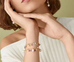 Single-Strand Bracelet With Multicoloured Gemstones|Marco Bicego Best Sale