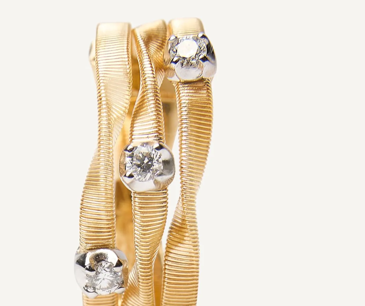 Three-Band Diamond Ring|Marco Bicego Shop