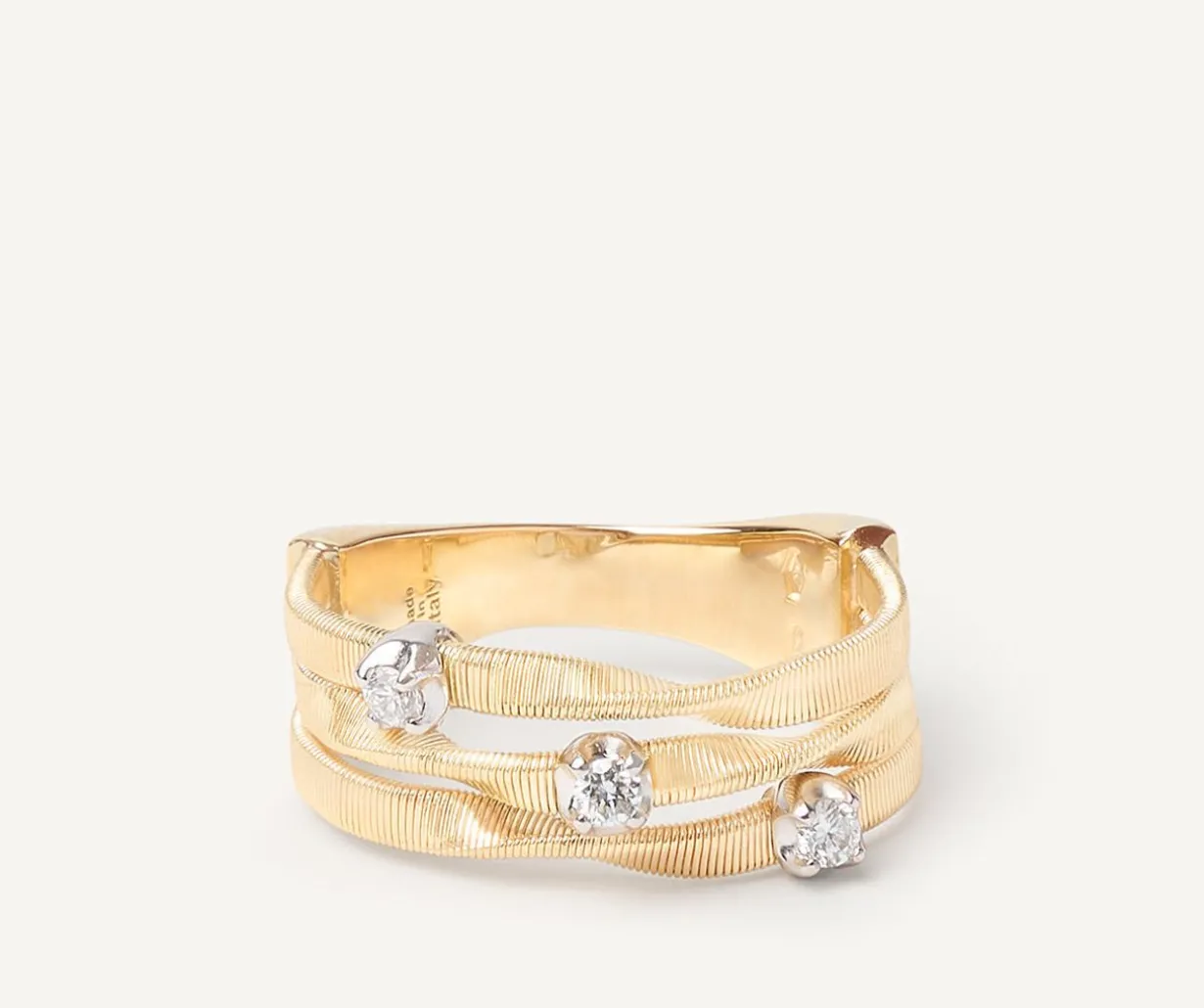 Three-Band Diamond Ring|Marco Bicego Shop