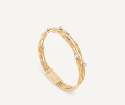 Three-Strand Diamond Bracelet|Marco Bicego New