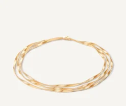 Three-Strand Gold Necklace, Supreme|Marco Bicego Best Sale