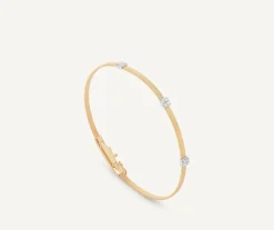 Triple Diamond Pave Slim Bracelet|Marco Bicego Cheap
