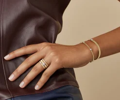 Triple Diamond Pave Slim Bracelet|Marco Bicego Cheap