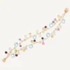Two-Strand Bracelet With Multicoloured Gemstones|Marco Bicego Cheap