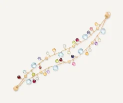 Two-Strand Bracelet With Multicoloured Gemstones|Marco Bicego Cheap