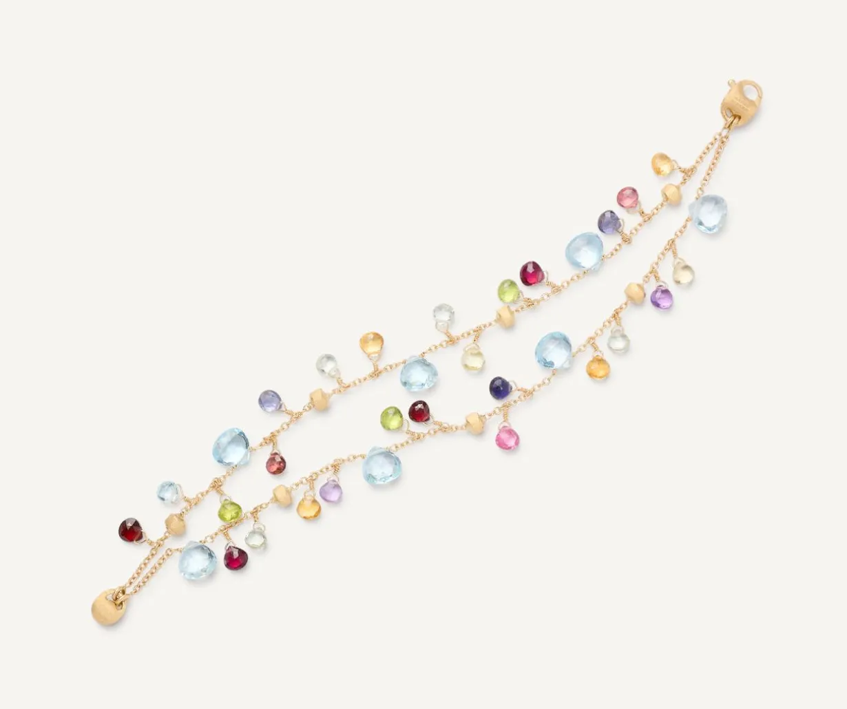 Two-Strand Bracelet With Multicoloured Gemstones|Marco Bicego Cheap