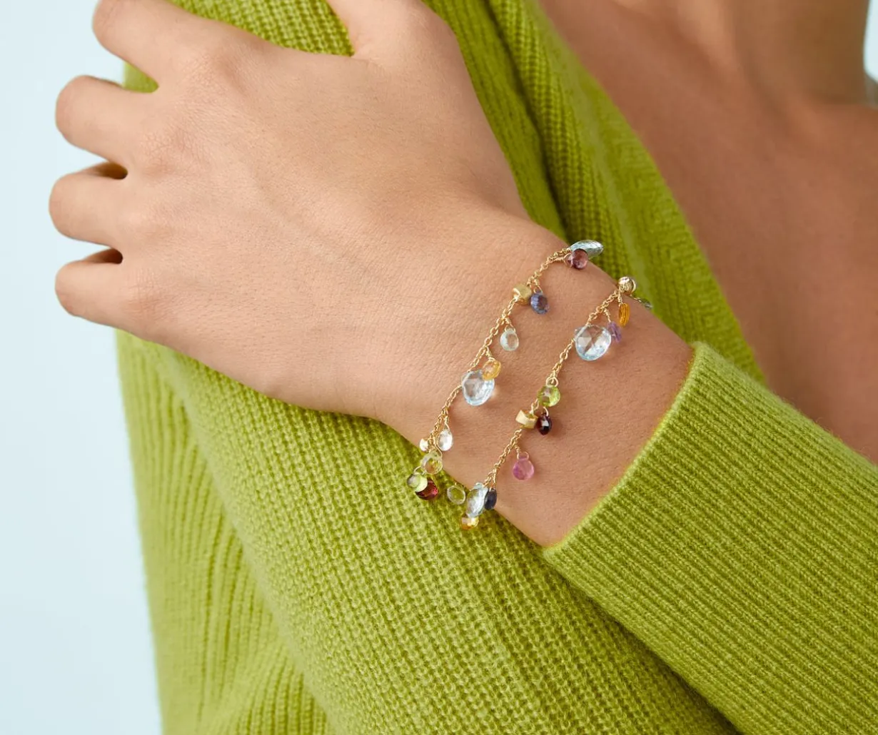 Two-Strand Bracelet With Multicoloured Gemstones|Marco Bicego Cheap