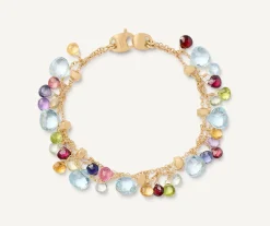 Two-Strand Bracelet With Multicoloured Gemstones|Marco Bicego Cheap