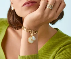 White Mother-Of-Pearl Stackable Pendant, Small|Marco Bicego Hot