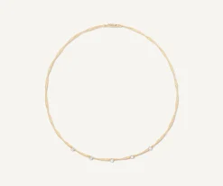 Yellow Gold Diamond Necklace|Marco Bicego Fashion