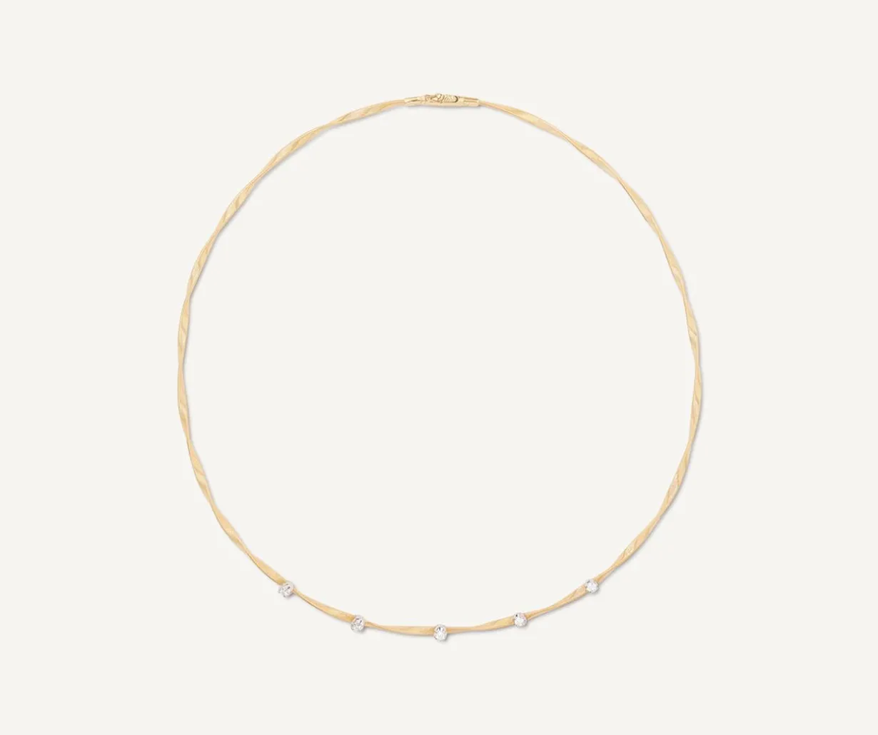 Yellow Gold Diamond Necklace|Marco Bicego Fashion