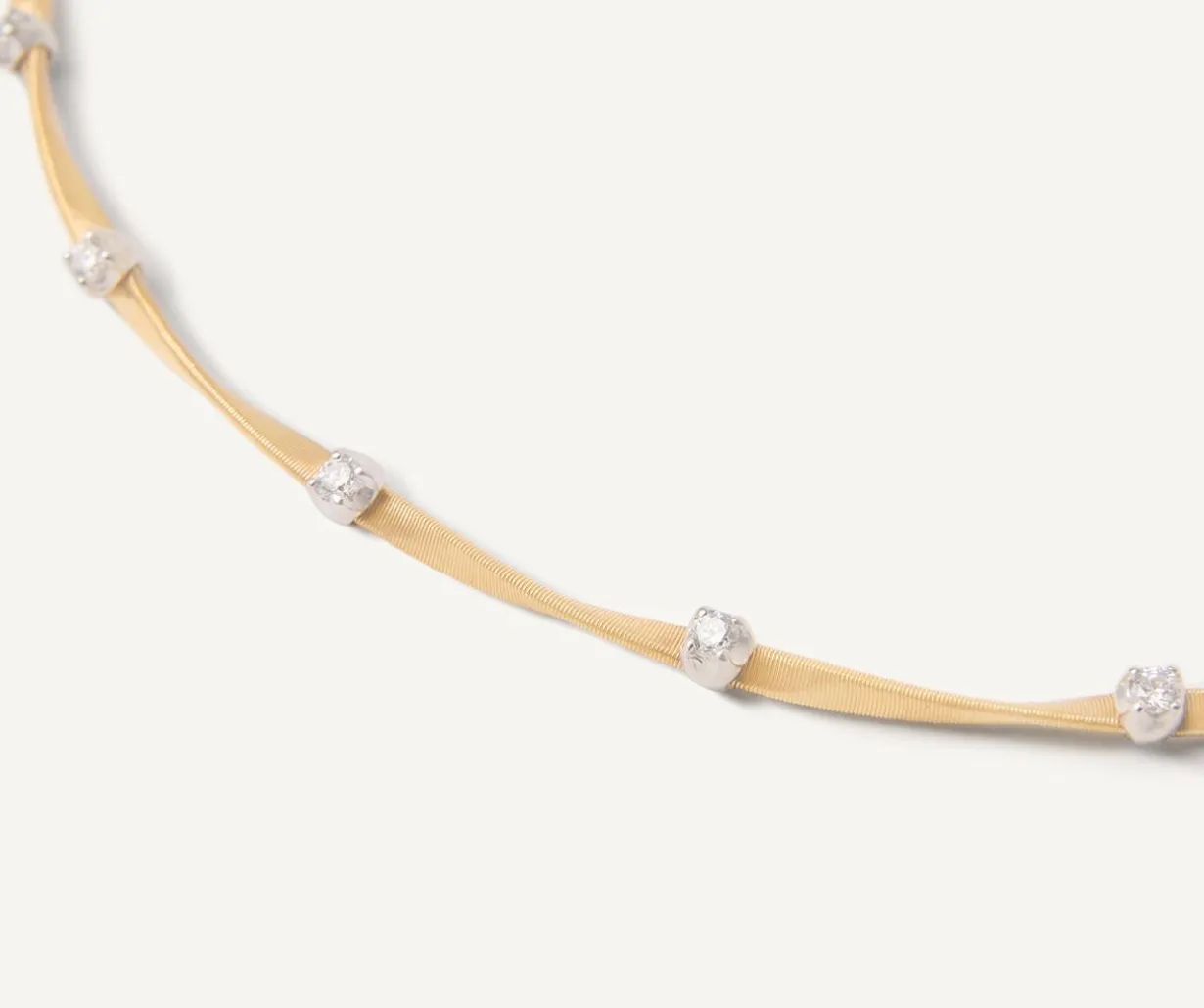Yellow Gold Diamond Necklace|Marco Bicego Fashion
