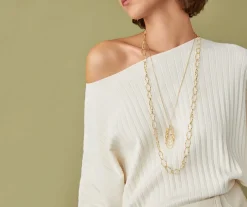 Yellow Gold Long Necklace|Marco Bicego Best